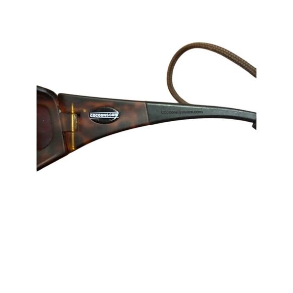 Cocoons sunglasses FlexToFit tortoise shell brown fits over glasses - Picture 7 of 7
